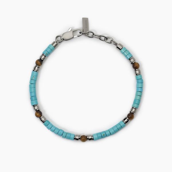 bracciale-in-acciaio-316l-occhio-di-tigre-turchese